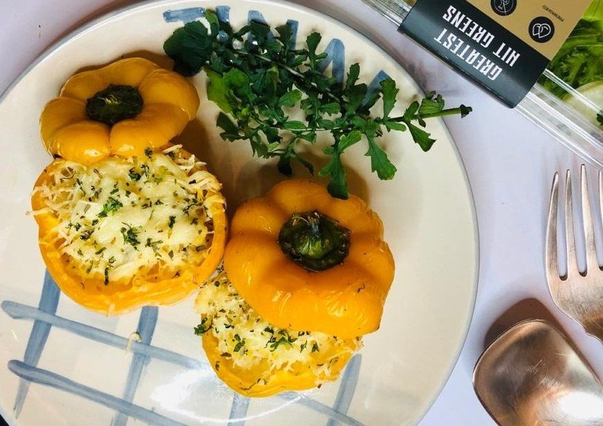 Read more about the article Stuffed Peppers with Cilantro and Arugula